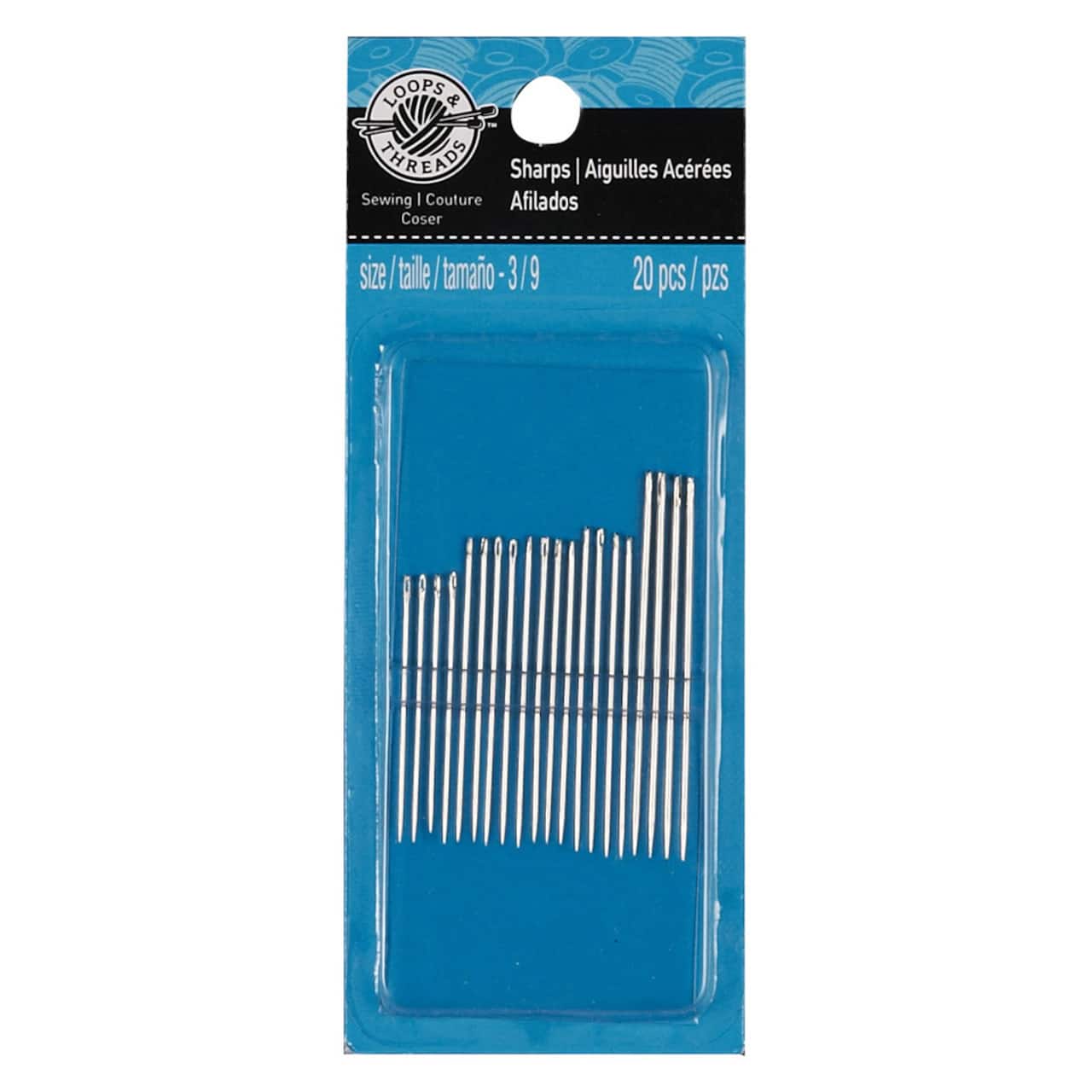 3/9 Sewing Needles by Loops & Threads®